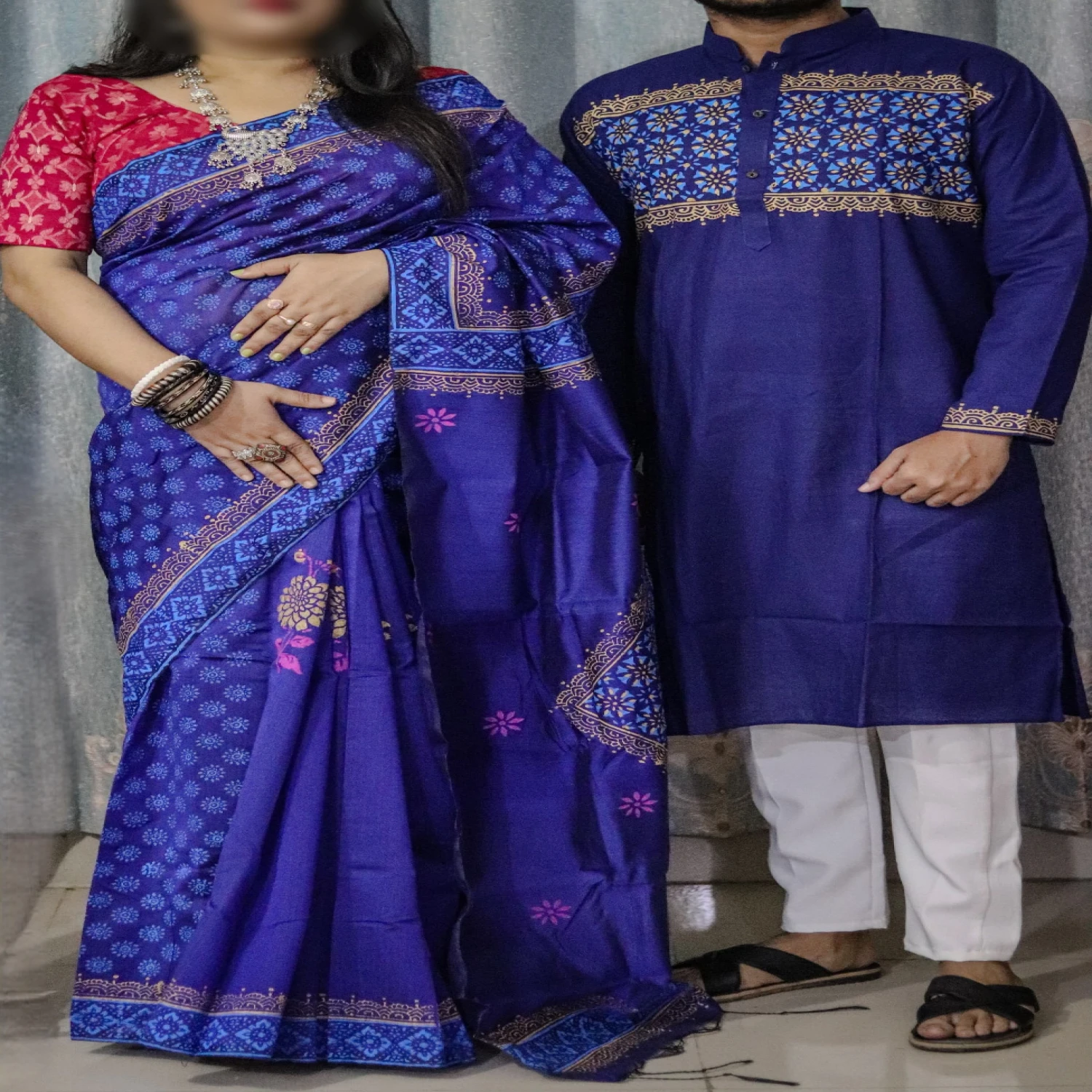 ধুপিয়ান সিল্ক, ব্লক প্রিন্টের